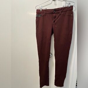 Calvin Klein Maroon Jeans